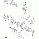 RM125 Механизм  переключения передач
