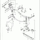 VS1400GLP Задний торм цилиндр