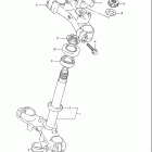 RM80 Steering stem (model l / m / n / p / r / s)