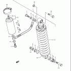 RM80 Rear shock absorber (model g)