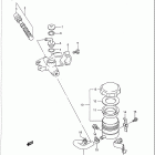 GSX-R750W Главный тормозной цилиндр,передний