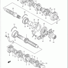GSX1100F Трансмиссия