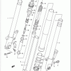 GSX-R600W Передняя вилка