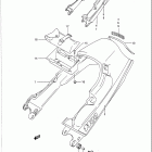 GSX1100F Seat tail cover (model m / n / p)