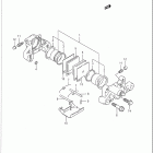 GSF400 BANDIT Суппорт задний тормозной  (model p)