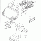 GSX1100G Задний фонарь