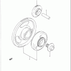 GSX1100F Муфта стартера