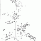 GSX1100F Handle switch (model k / l / m / n / p)