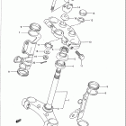 GSX1100G Траверса нижняя