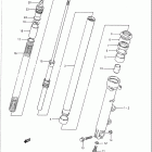 GSX1100F Front damper (model k / l / m / n / p)