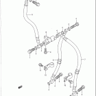 GSX1100G Передние тормозные трубки