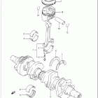 GSF400 BANDIT Коленвал