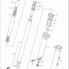 GSF400 BANDIT Передняя вилка