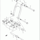 GSX1100F Втулки заднего рычага