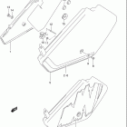 DR250 Frane cover (model l / m)