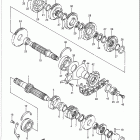 GSX-R600W Трансмиссия