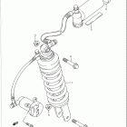 GSX1100F Rear shock absorber (model k / l / m / n / p)