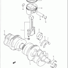 GSX1100G Коленвал
