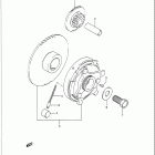 GSF400 BANDIT Муфта стартера