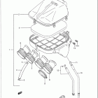 GSF400 BANDIT Воздухозаборник