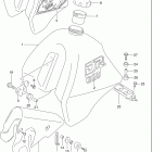 DR250 Fuel tank (model l / m)