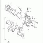 GSX-R600W Передний суппорт тормозной