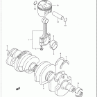 GSX1100F Коленвал