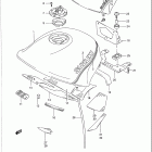 GSX1100F Fuel tank (model l / m)