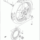 VX800 Переднее колесо