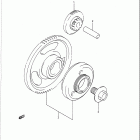 GSX-R750 Муфта стартера