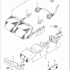 GSX-R1100 Tail lamp - license lamp