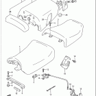 GSX-R1100 Сидение