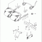 GSX-R750 Задний фонарь