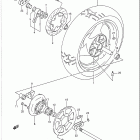 GSX-R750 Заднее колесо