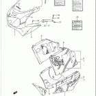 GSX-R750 Cowling body (model n 3wc)