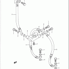 GSX-R750 Передние тормозные трубки