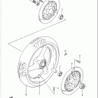 GSX-R750 Переднее колесо