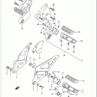 GSX-R1100 Подножки