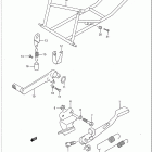 GSX-R1100 Подножка