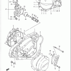 RM250 Crankcase cover - water pump (model l / m / n)