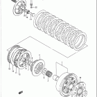 GSX-R750 Сцепление