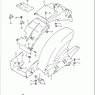 GSX-R750 Заднее крыло