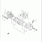 VS750GLP Передний суппорт тормозной