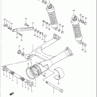 VS750GLP Маятник задний