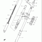 JR50 Передняя вилка