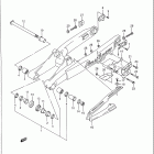 RM125 Rear swinging arm (model l)