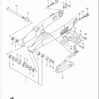 RM125 Rear swinging arm (model m)