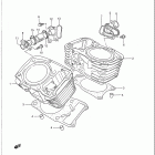 VS750GLP Цилиндр