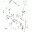 DR650S Механизм  переключения передач