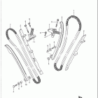 VS750GLP Цепь ГРМ